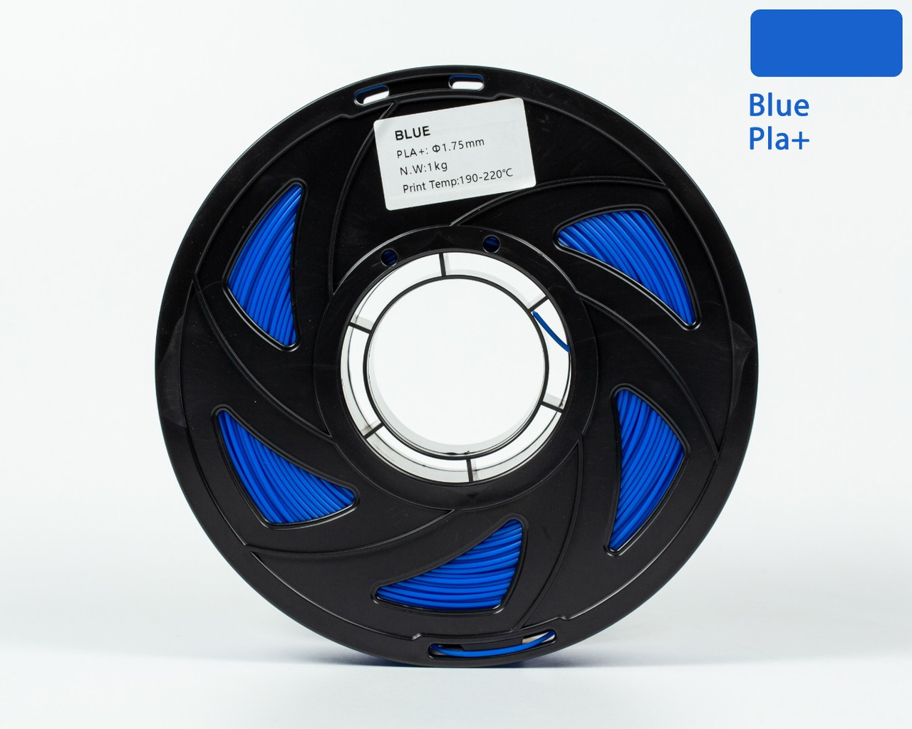 Пластик філамент для 3D-друку UA3D PLA PLUS Blue 1.75мм, 1кг, Синій