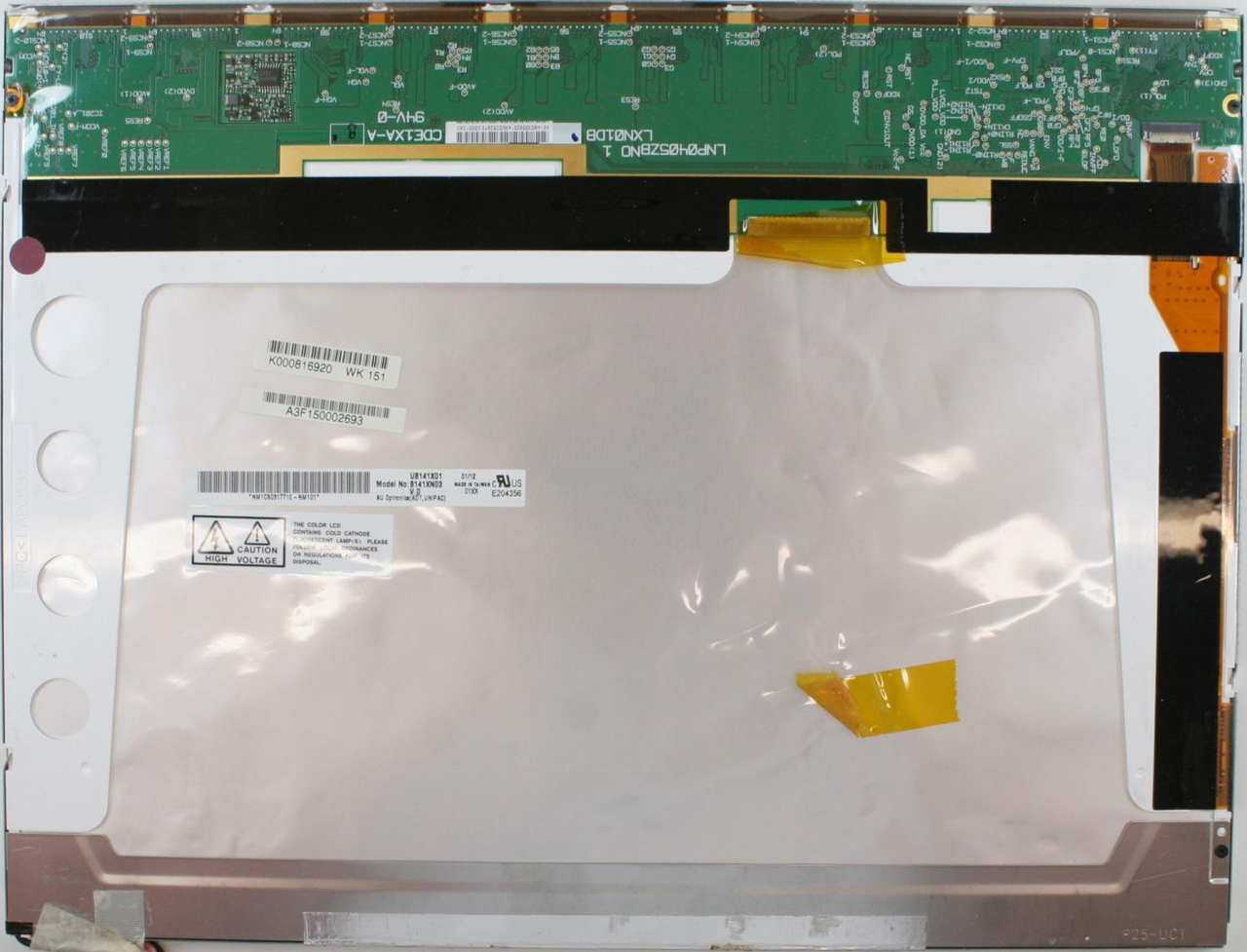 Матриця для ноутбука 14,1 CCFL Normal 1024x768 20pin lvds роз'єм праворуч угорі 4х3 б/в