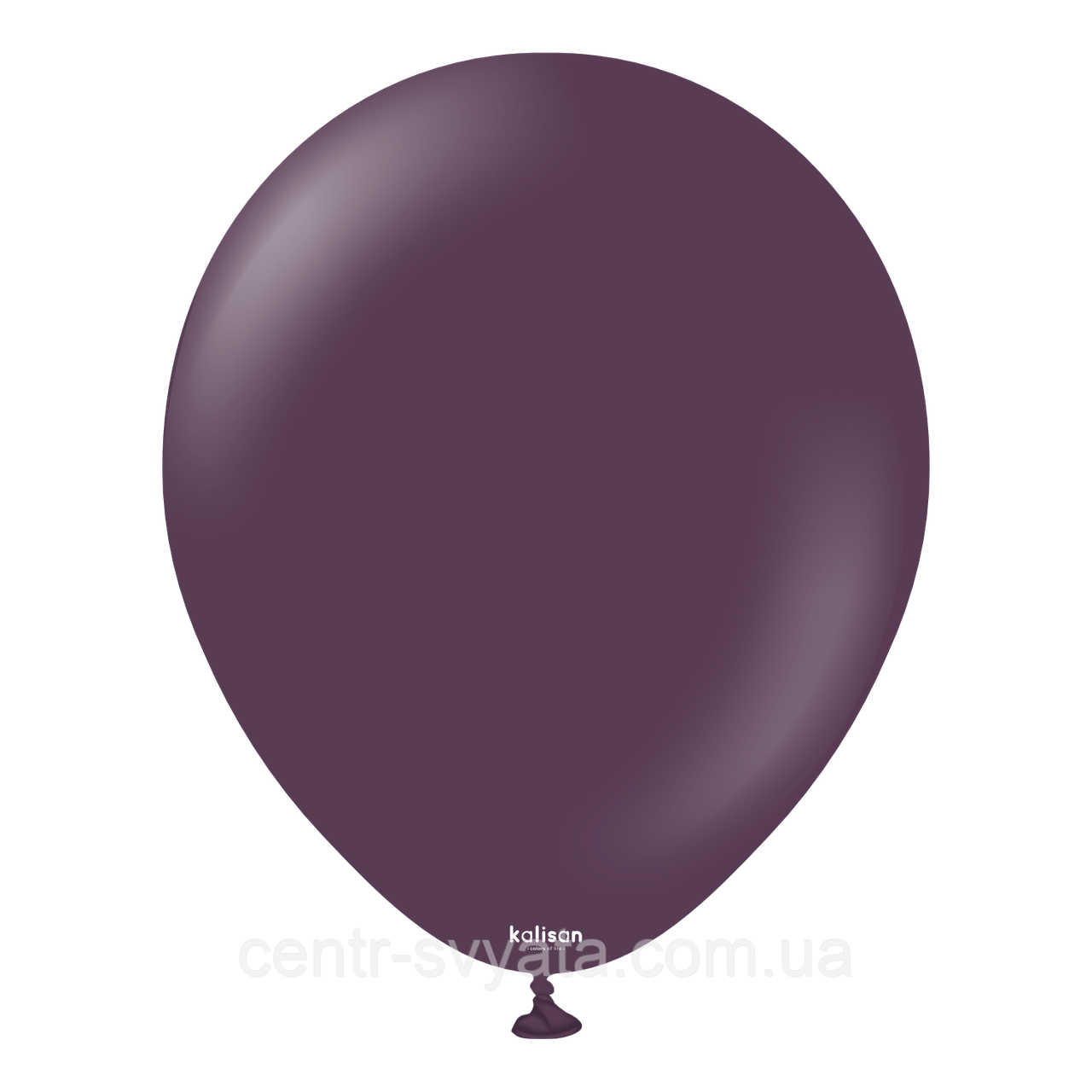 Латексна кулька Kalisan 12"(30 см) Standard Plum | Пастель сливовий