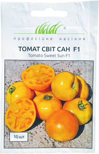 Насіння томату Світ Сан F1 10 шт. детермінантний Lark Seeds, фото 1