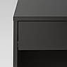 Тумба нічна IKEA VIKHAMMER 40x39 см Чорна 203.889.72, фото 8