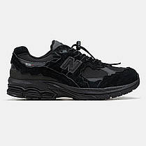 Зимові Чоловічі Кросівки New Balance 2002R Protection Pack GTX / Нью Беланс 2002Р Протекшн Пак ГТХ Чорні, фото 3