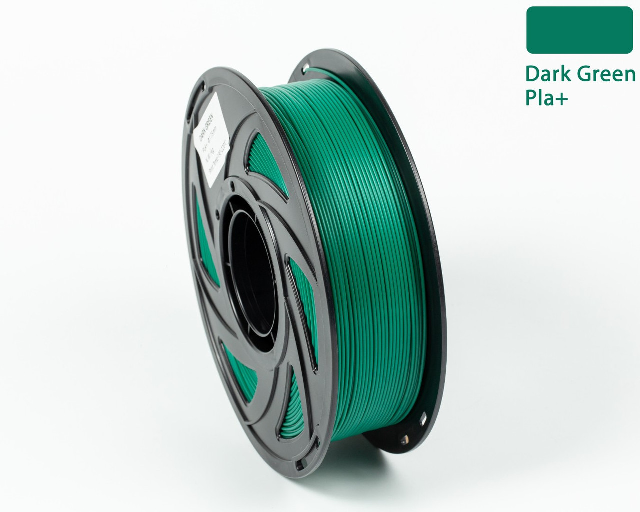 Пластик філамент для 3D-друку UA3D PLA PLUS Dark Green, 1.75мм, 1кг, Темно-Зелений