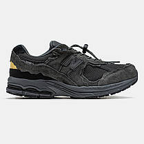 Зимові Чоловічі Кросівки New Balance 2002R Protection Pack GTX / Нью Беланс 2002Р Протекшн Пак ГТХ Темно Сірі, фото 3