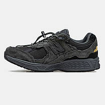Зимові Чоловічі Кросівки New Balance 2002R Protection Pack GTX / Нью Беланс 2002Р Протекшн Пак ГТХ Темно Сірі, фото 4