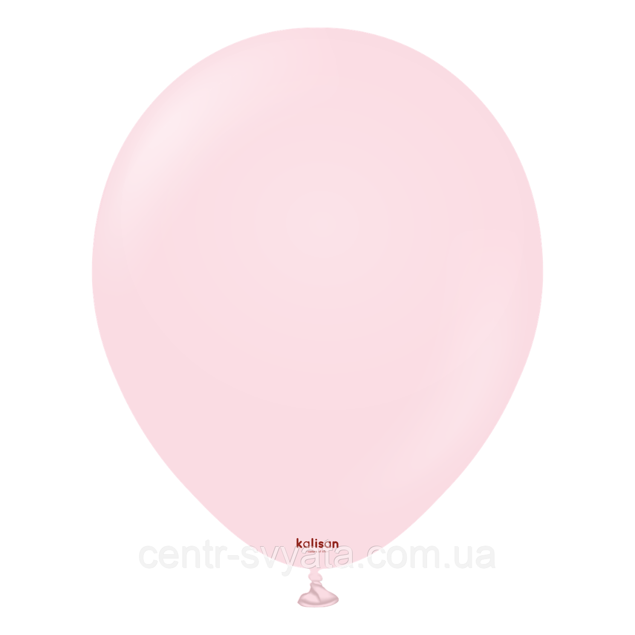 Латексна кулька Kalisan 12"(30 см) Standard Light Pink | Пастель світло-рожевий