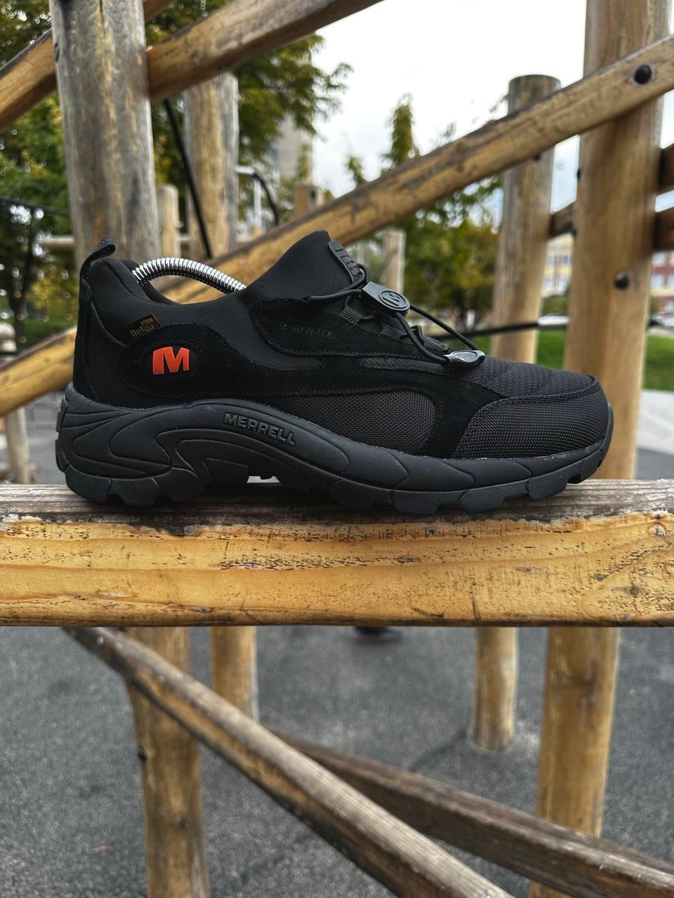 Чоловічі зимові кросівки MERRELL MOC EVO (чорні) спортивні низькі кросівки 2898-6 Мерелл vkross