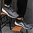 Чоловічі спортивні кросівки Nike React Pegasus Trail 4 (сірі) модні повсякденні кроси 2837 Найк vkross, фото 9