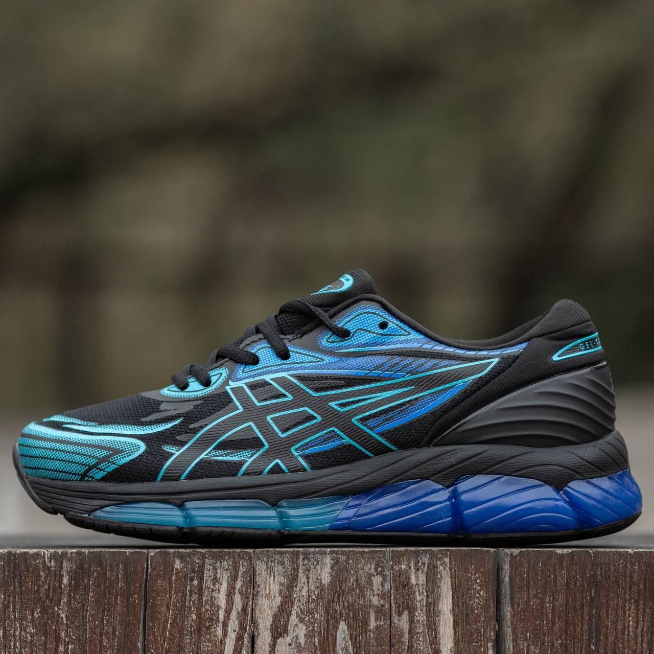 Чоловічі кросівки Asics Gel-Quantum 360 8 'Ocean Pack Black Aquarium' (чорно-сині) модні1859 Асікс vkross