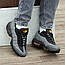 Чоловічі кросівки Nike AIR MAX 95 Black Grey Orange (чорно-сірі з жовтогарячим) модні 1952 Найк vkross, фото 6