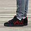 Чоловічі кросівки DC х Slayer Court Graffik Black Red (чорні з червоним) стильні кроси 1856 DC vkross, фото 5