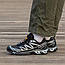 Чоловічі спортивні кросівки Salomon XT-6 Gore-Tex Silver/Black (чорно-сірі) повсякденні кроси 1888 Саломон vkross, фото 4