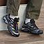 Чоловічі спортивні кросівки Salomon XT-6 Gore-Tex Silver/Black (чорно-сірі) повсякденні кроси 1888 Саломон vkross, фото 6