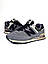 Чоловічі кросівки New Balance 574 Gray Cordura (сірі) повсякденні кроси NB123-N Нью Беленс vkross, фото 9