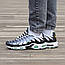 Чоловічі кросівки Nike Air Max TN White/Black/Mint (чорно-зелені) стильні кросівки 1240 Найк vkross, фото 5