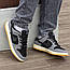 Чоловічі спортивні кросівки Nike Dunk low Black Grey Brown (сіро-чорні) повсякденні 1912 Найк vkross, фото 6