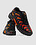 Чоловічі кросівки Nike Air Max Plus Drift Black Orange (чорні з жовтогарячим) стильні 01109 Найк vkross, фото 8
