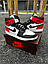 Чоловічі кросівки Nike Air Jordan 1 RED (біло-чорні з червоним) повсякденні кроси 159-7 Найк vkross, фото 9