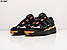 Чоловічі демісезонні кросівки Adidas Handball Black Orange (чорно-жовтогарячі) стильні кроси KS 1897 Адідас vkross, фото 4