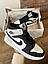 Чоловічі кросівки Nike Air Jordan Retro 1 Black Gray (чорно-сірі) повсякденні кроси 0651v Найк vkross, фото 7