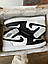 Чоловічі кросівки Nike Air Jordan Retro 1 Black Gray (чорно-сірі) повсякденні кроси 0651v Найк vkross, фото 11
