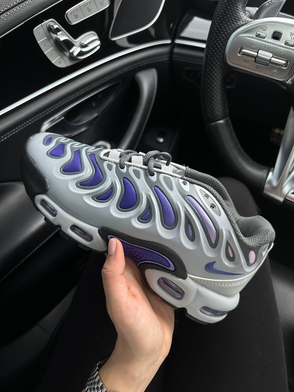 Чоловічі кросівки Nike Air MAX Tn Plus Drift Grey Purple (сіро-фіолетові) стильні NK111 Найк vkross