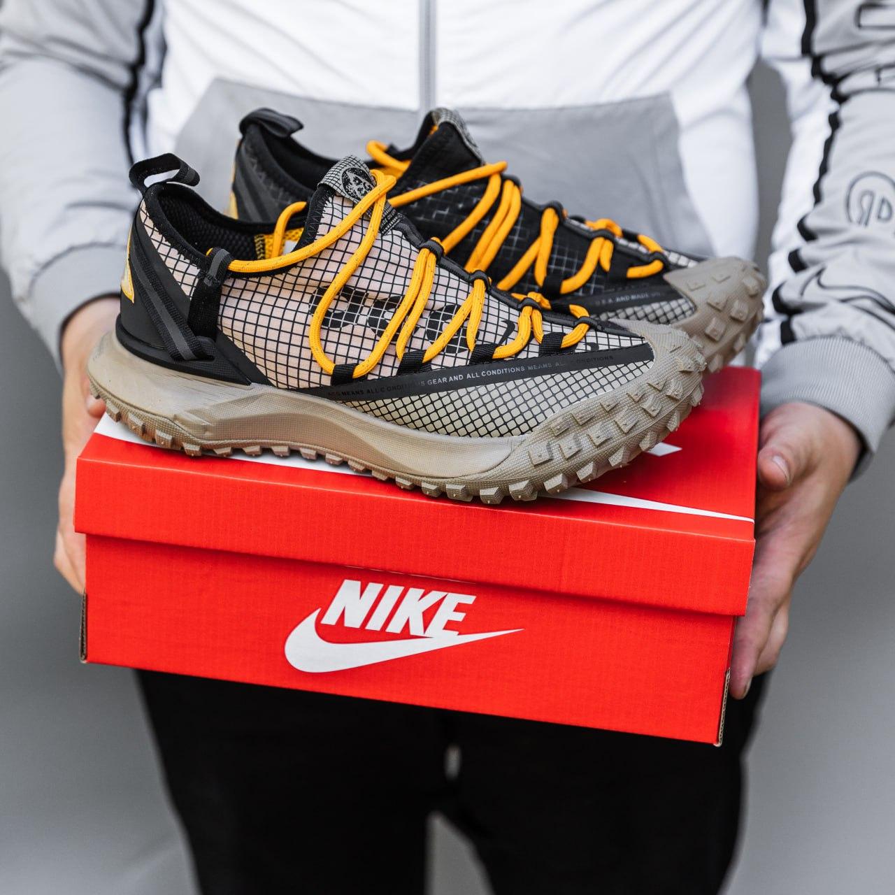 Чоловічі кросівки Nike ACG Mountain Fly Low (сірі) стильні кросівки 2726 Найк vkross