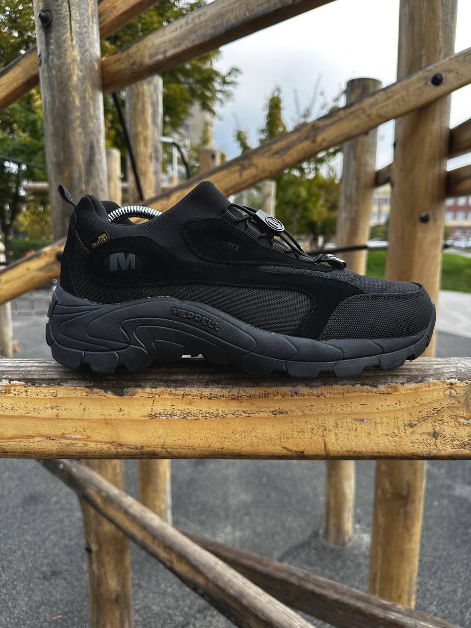 Чоловічі зимові кросівки MERRELL MOC EVO (чорні) спортивні низькі кросівки 2898-1 Мерелл vkross