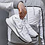 Чоловічі спортивні кросівки Nike React Pegasus Trail 4 (білі) модні повсякденні кроси 2836 Найк vkross, фото 5