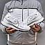 Чоловічі спортивні кросівки Nike React Pegasus Trail 4 (білі) модні повсякденні кроси 2836 Найк vkross, фото 6