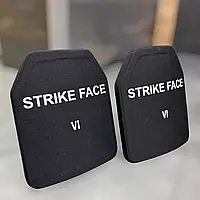Комплект полегшених керамічних бронеплит Study Armor 6 класу ДСТУ. Легкі бронепластини 6 клас
