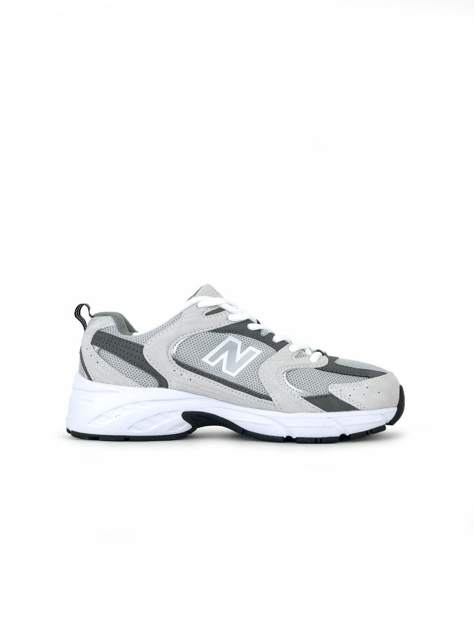 Чоловічі кросівки New Balance Green/Grey MR530GA (сірі із зеленим) спортивні кроси 7714 НБ vkross