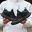Чоловічі спортивні кросівки Nike ACG Air Terra Antarktik Low Black Blue (чорні із синім) стильні 1869 Найк vkross, фото 3