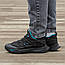 Чоловічі спортивні кросівки Nike ACG Air Terra Antarktik Low Black Blue (чорні із синім) стильні 1869 Найк vkross, фото 5