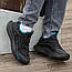 Чоловічі спортивні кросівки Nike ACG Air Terra Antarktik Low Black Blue (чорні із синім) стильні 1869 Найк vkross, фото 6