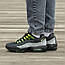 Чоловічі кросівки Nike AIR MAX 95 Black (чорно-сірі із зеленим) спортивні кроси 1951 Найк vkross, фото 5