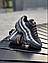 Чоловічі спортивні кросівки Nike Air Max 95 (сіро-чорні) стильні повсякденні кроси 01367 Найк vkross, фото 4