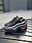 Чоловічі спортивні кросівки Nike Air Max 95 (сіро-чорні) стильні повсякденні кроси 01367 Найк vkross, фото 5