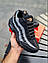 Чоловічі спортивні кросівки Nike Air Max 95 (сіро-чорні) стильні повсякденні кроси 01367 Найк vkross, фото 7