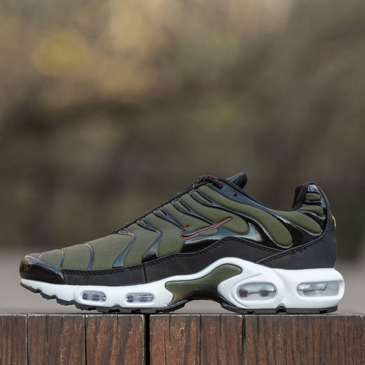 Чоловічі кросівки Nike Air Max TN Black Mint (зелені з чорним) стильні кросівки 1960 Найк vkross