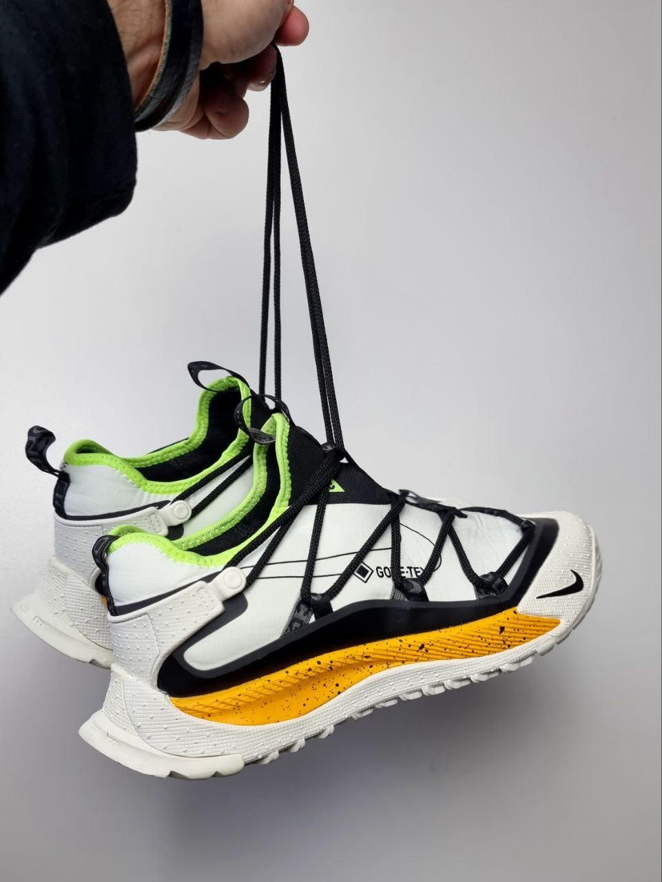 Чоловічі спортивні кросівки Nike ACG Air Terra Antarktik GORE-TEX (білі) повсякденні кроси 01381 Найк vkross
