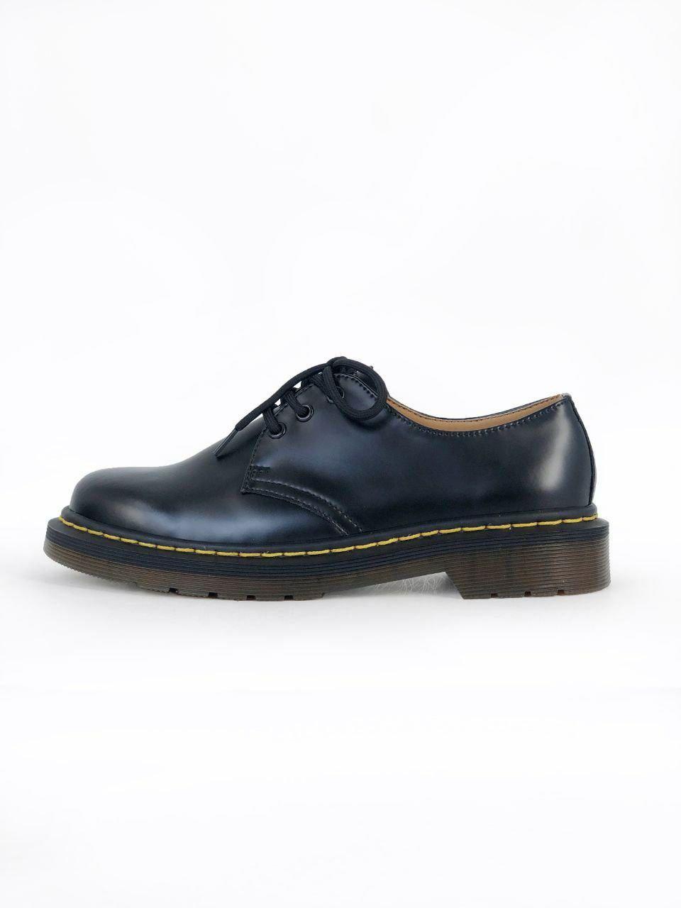 Жіночі стильні черевики Dr Martens 1461 Black (чорні) повсякденні черевики 998 Др Мартінс vkross