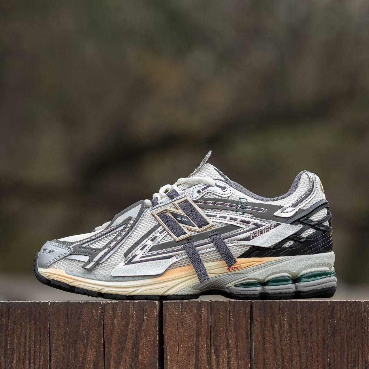 Чоловічі кросівки New Balance 1906A Silver Grey (сірі) спортивні стильні 1932 Нью Беленс vkross