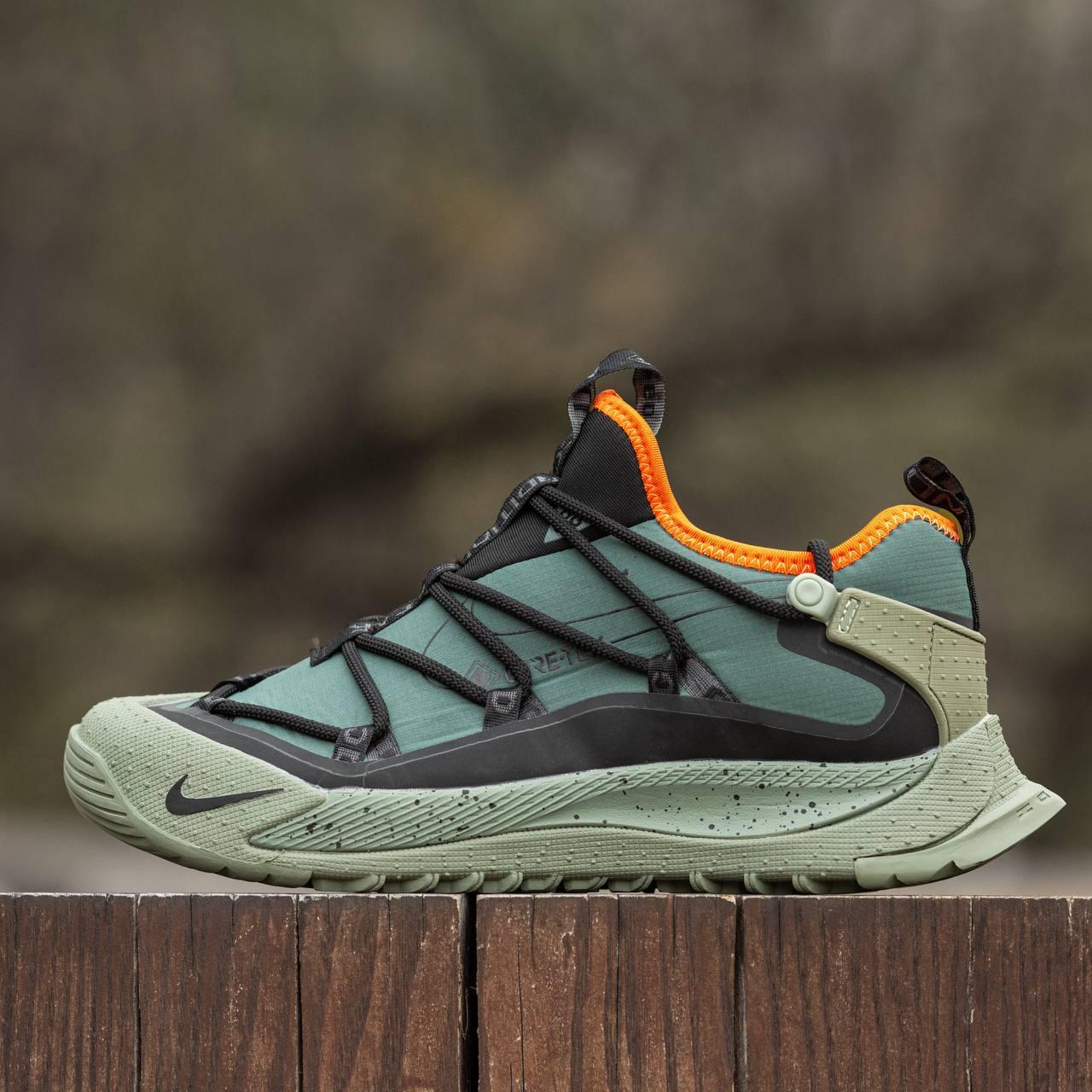 Чоловічі спортивні кросівки Nike ACG Air Terra Antarktik Low Juniper Fog (зелені) повсякденні 1867 Найк vkross
