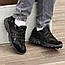 Чоловічі спортивні кросівки Asics Gel-Sonoma 15-50 Gore-Tex Black suede (чорні) повсякденні 1896 Асикс vkross, фото 5