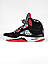 Чоловічі кросівки Nike Air Jordan 5 Retro 'Quai 54' Red (чорні з червоним) високі NK755-N Найк vkross, фото 4