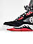 Чоловічі кросівки Nike Air Jordan 5 Retro 'Quai 54' Red (чорні з червоним) високі NK755-N Найк vkross, фото 7