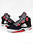 Чоловічі кросівки Nike Air Jordan 5 Retro 'Quai 54' Red (чорні з червоним) високі NK755-N Найк vkross, фото 9