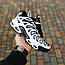 Чоловічі кросівки Nike Air Max TN Plus Drift (білі з чорним) модні спортивні кроси 11373 Найк vkross, фото 6