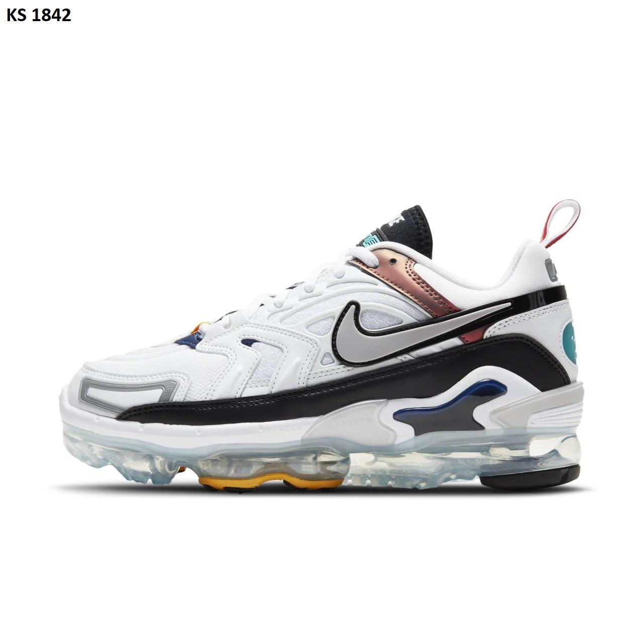 Чоловічі кросівки Nike AIR Vapormax Evo (кольорові) модні спортивні кроси KS 1842 Найк vkross
